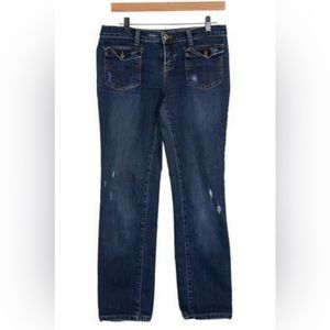 Dolce and Gabbana straight leg mid rise jeans
